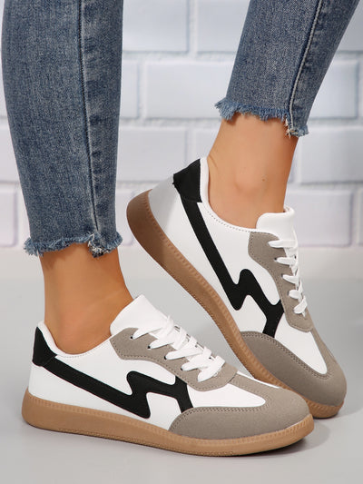 Zapatillas Deportivas Casuales Elegantes con Cordones para Mujeres - Image 28