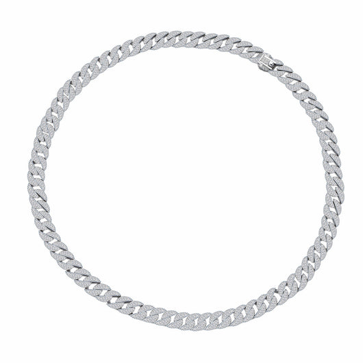 Cadena Cubana de Diamantes Completos Estilo Europeo y Americano - Image 19