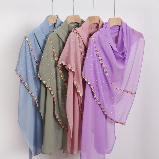 Pañuelo Chiffón Perla con Personalidad para Mujer - Image 27