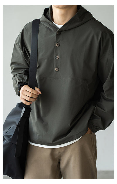Chaqueta Impermeable de Montaña con Capucha para Hombre - Secado Rápido - Image 9