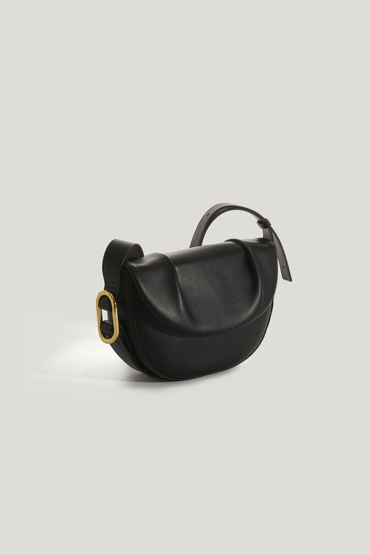 Bolso Bandolera de Cuero Vacuno con Pliegues - Image 30