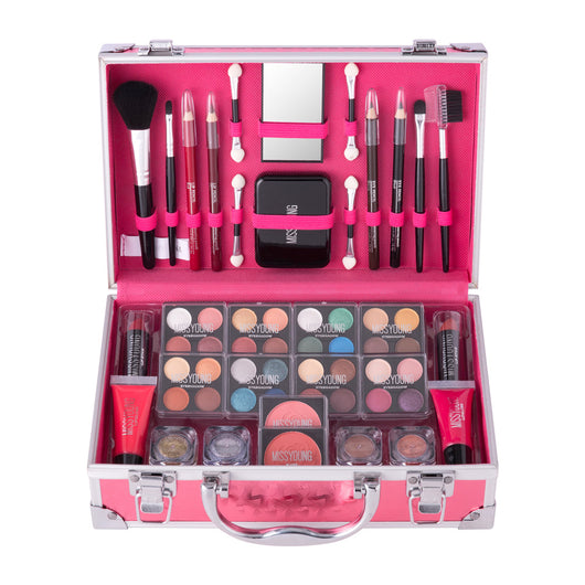 Set de Maquillaje Multifuncional: Labial Duradero y Sombra de Ojos Natural - Image 35