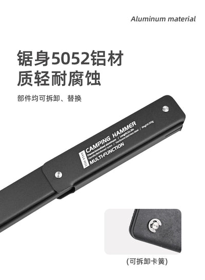 Sierra Plegable Portátil con Mango Ergonómico y Aleación de Aluminio - Image 21