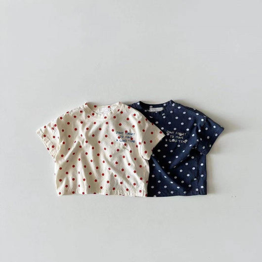 Playera Cuello Redondo Puntos Minimalista - Image 15