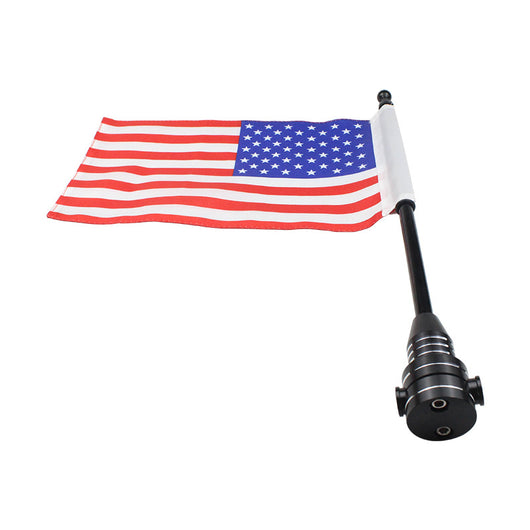 Portaequipaje Trasero para Motocicleta con Bandera Americana - Image 15