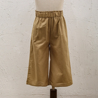Pantalón Ancho de Lino y Algodón con Cintura Elástica - Image 59