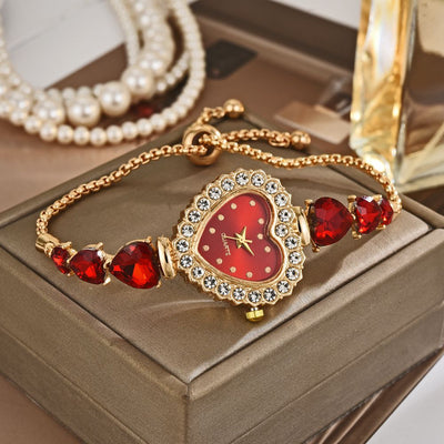 Reloj de Cuarzo Corazón Adorable - Diseño Casual Elegante - Image 13