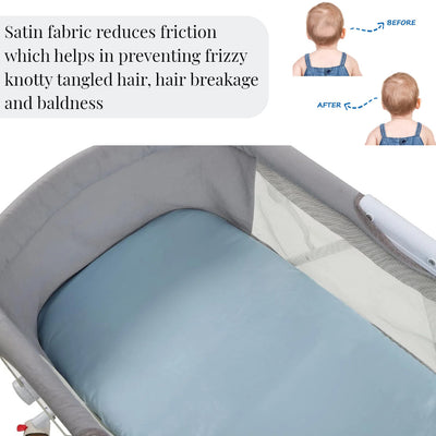 Sábana Ajustable de Seda Transpirable para Bebé - Image 12