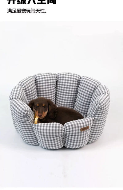 Cama Cuadriculada para Mascotas Todo Clima - Image 34