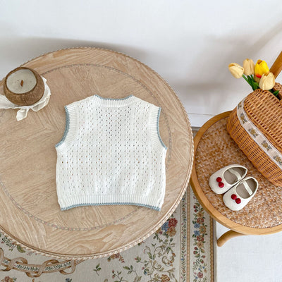 Chaleco Cardigan de Algodón para Bebé - Suéter Cómodo y Versátil - Image 19