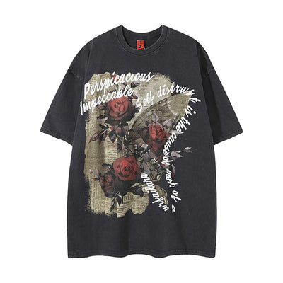 Camiseta Estampada con Flores de Rosa - Image 14