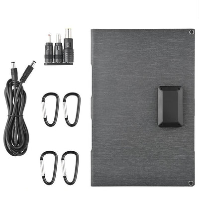 Panel Solar Portátil 40W Cargador Rápido Plegable con Múltiples Voltajes - Image 17