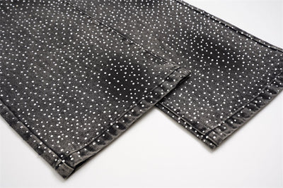 Pantalones Jeans Rectos Anchos con Detalles de Strass - Diseño Casual Moderno - Image 58