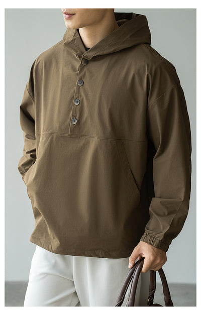 Chaqueta Impermeable de Montaña con Capucha para Hombre - Secado Rápido - Image 29