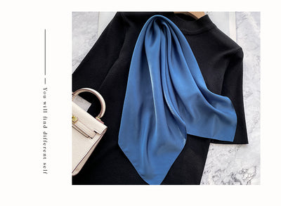 Pañuelo de Seda Elegante Retro para Primavera y Otoño - Image 43