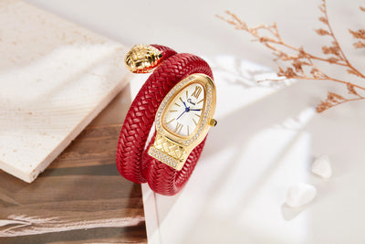 Reloj de Moda con Correa de Cuero y Diamantes - Image 18