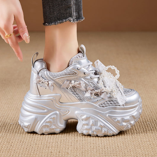 Zapatillas Deportivas Elevadoras con Malla Transpirable y Suela Reforzada - Image 24