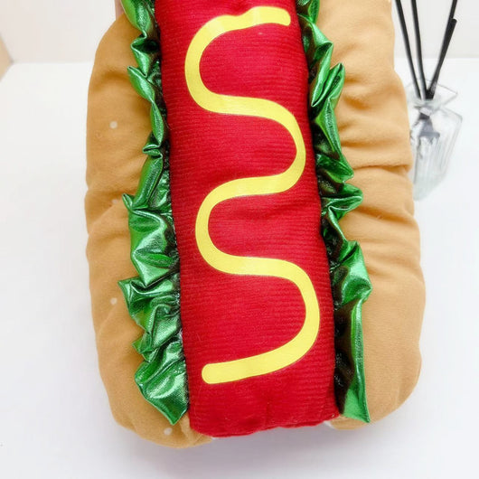 Disfraz Cálido para Mascotas - Hot Dog, Hamburguesa y Carnaval Navideño - Image 16