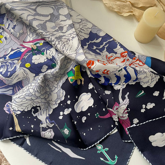 Pañuelo de Seda Twill Personalizado para Primavera - Image 12