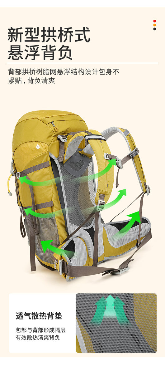 Mochila Impermeable de Gran Capacidad Multifuncional Resistente - Image 38