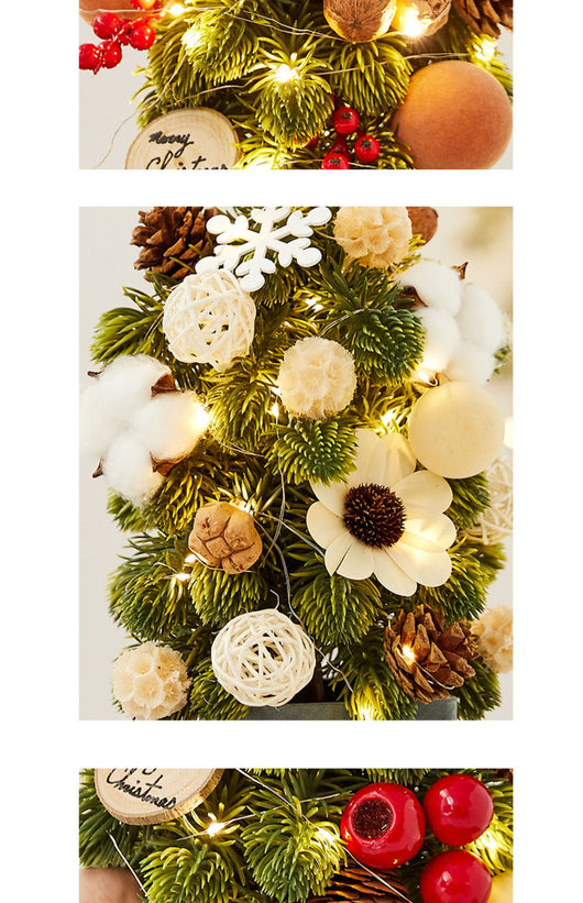 Corona Navideña con Bastones de Caramelo y Decoraciones Festivas - Image 33