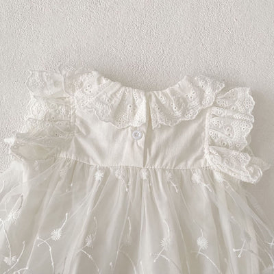 Jumpsuit Elegante con Mangas Volantes y Encaje Transparente - Image 25