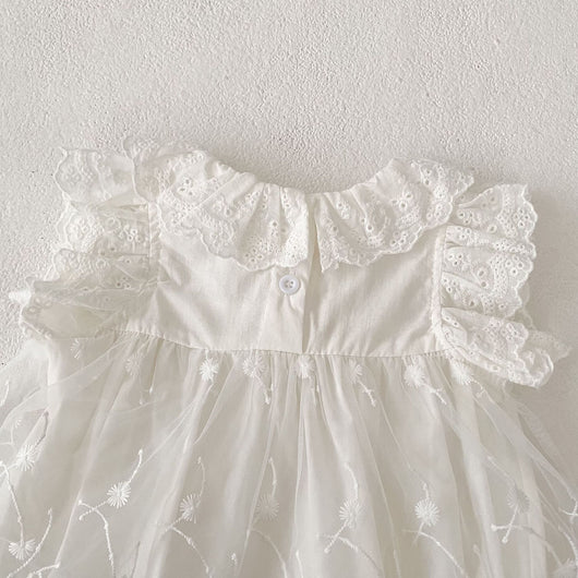 Jumpsuit Elegante con Mangas Volantes y Encaje Transparente - Image 25