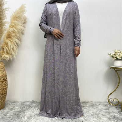 Cardigan Tejido Largo para Mujer - Abrigo Suéter Versátil - Image 11
