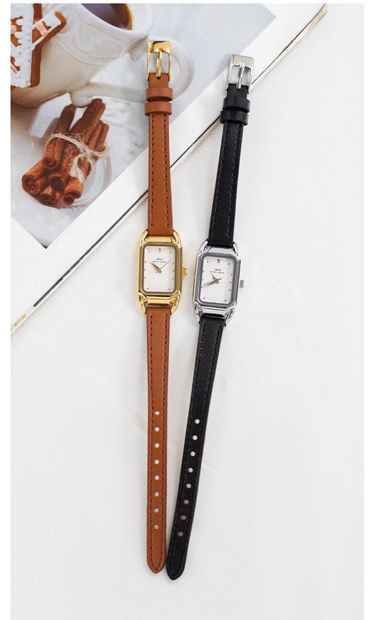 Reloj de Pulsera Cuadrado Retro Minimalista para Mujer - Image 20