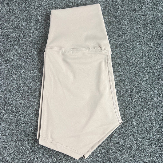 Shorts Yoga Cintura Alta Transpirable Secado Rápido para Mujer - Image 44