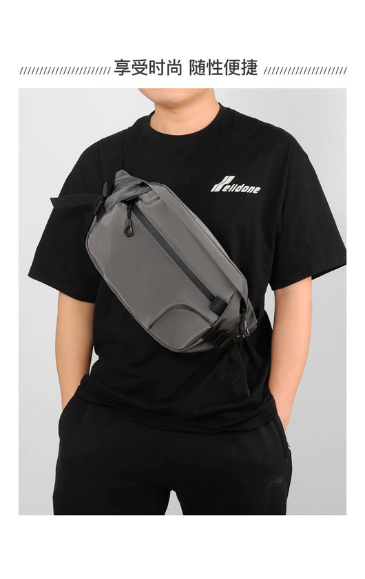Mochila Bandolera Hombre Gran Capacidad - Bolsa Pecho Versátil para Estudiante y Commuter - Image 18