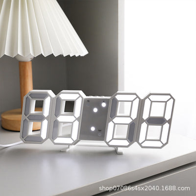 Reloj de Pared Digital LED con Alarma, Temperatura y Termómetro - Image 20