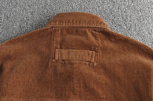 Camisa de Pana Gruesa Lavada con Manga Larga para Invierno - Image 18