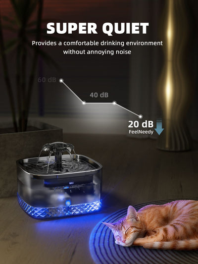 Dispensador Automático de Agua para Gatos en Acero Inoxidable - Image 23
