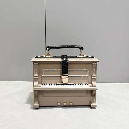 Bolso Bandolera Acrílico con Diseño Piano - Image 19