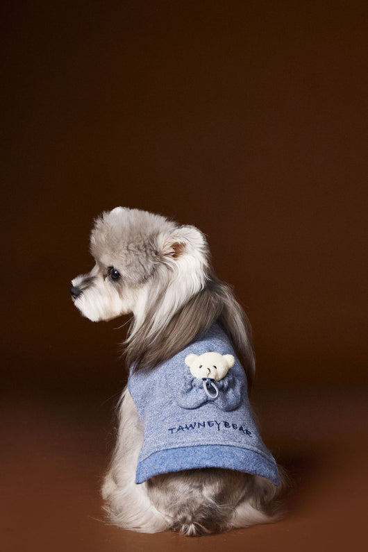 Suéter sin Mangas para Perro Bichón Maltés con Cabeza de Oso 3D - Image 30