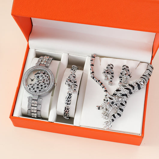 Reloj de Acero Inoxidable con Diamantes y Esfera Grande - Diseño Minimalista - Image 20