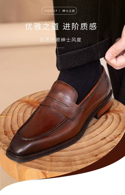 Zapatos Casuales de Cuero Genuino para Hombre - Outdoor - Image 11