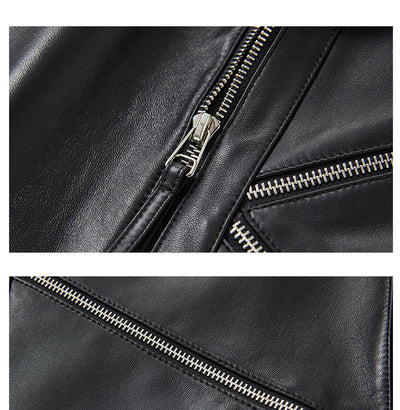 Abrigo de Cuero Genuino Slim Fit Premium - Image 9