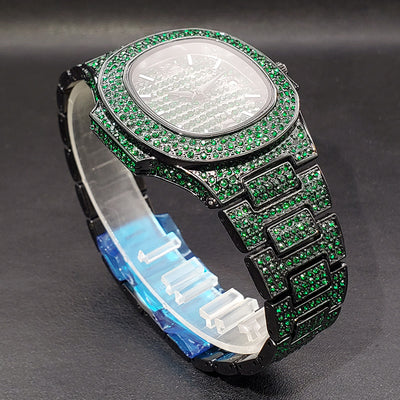 Reloj Hip Hop Diamantes Completos Rap Bling - Image 18