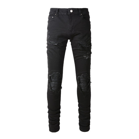 Jeans Rotos Hombre Diseño Street Fashion de Alta Moda - Image 20