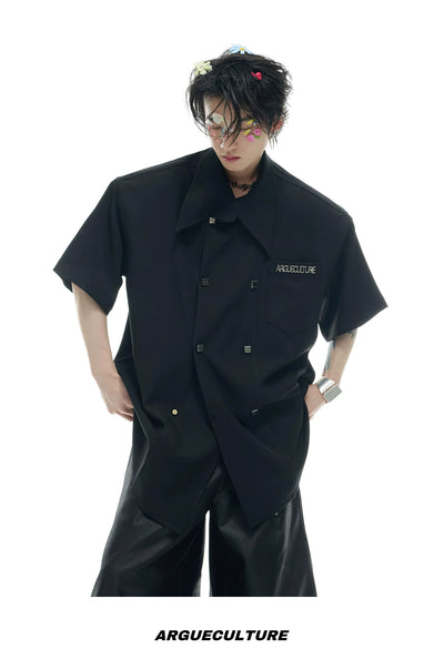 Camisa Casual Holgada de Manga Corta Premium para Hombre - Image 24