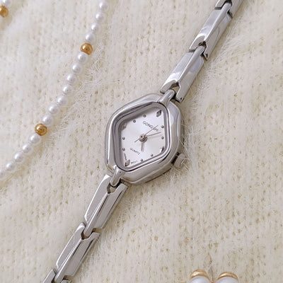 Reloj Pulsera Diamante Lujo Temperamento Resistente al Agua - Image 11