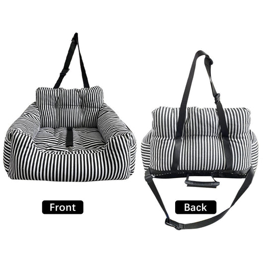 Cama Sofá Nido para Mascotas con Diseño Rayado - Image 14
