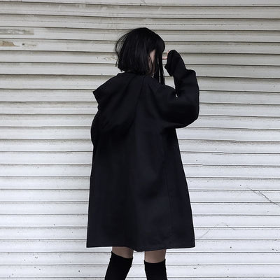 Abrigo Holgado con Capucha para Mujer - Estilo Urbano - Image 21