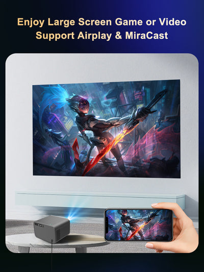 Proyector Portátil Ultra HD 1080P con Android 13 - Image 8