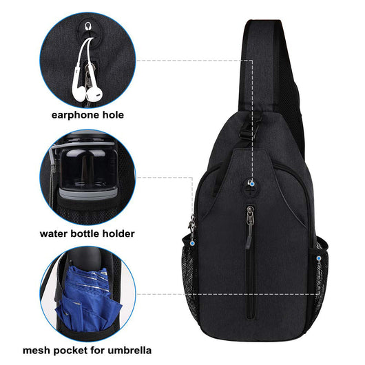Bolsa de Pecho para Hombre - Mochila Bandolera Deportiva - Image 61