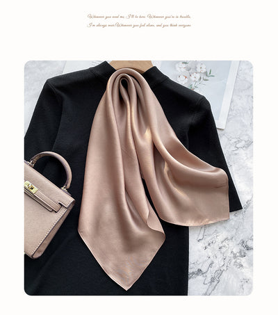 Pañuelo de Seda Elegante Retro para Primavera y Otoño - Image 31
