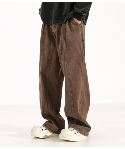 Jeans Rectos Vintage Maillard con Efecto Caída Americana - Image 16