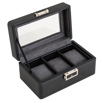 Caja de Almacenamiento para Relojes de Lujo con Patrón de Lichi - 3, 6 o 12 Compartimentos - Image 53